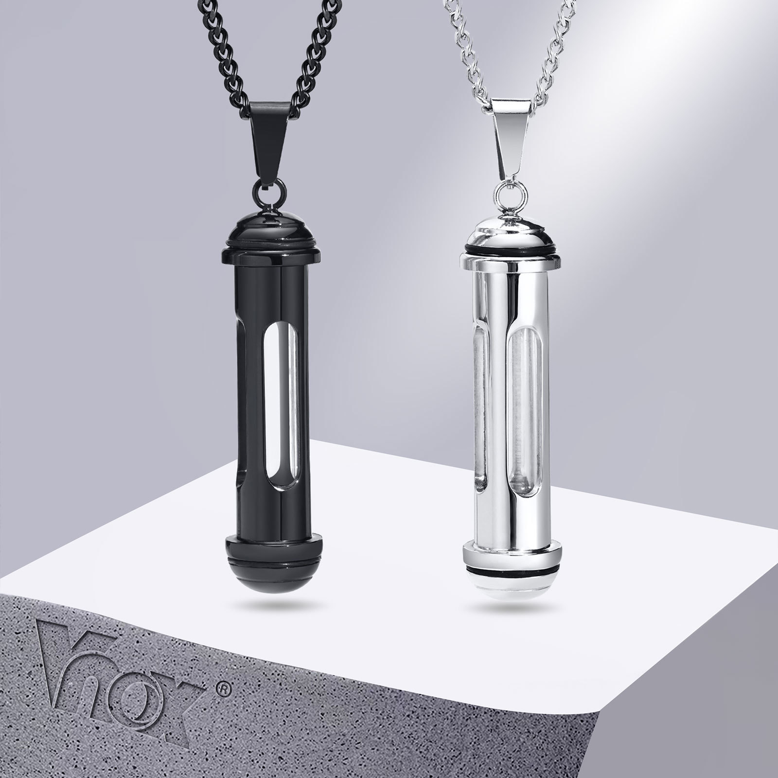 Cuban Link Chain 12Mm - Vnox للرجال القلائد الفولاذ المقاوم للصدأ