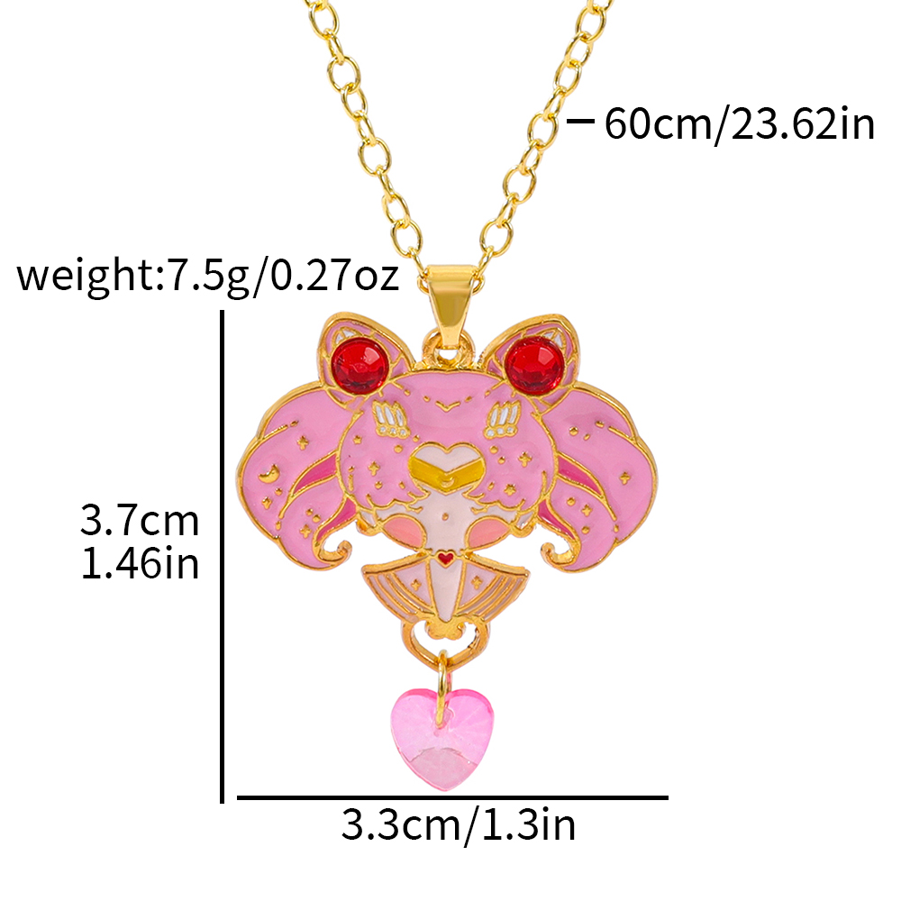 قلادة على شكل شخصية تسوكيو أوس - مراجعة Anime Pendant Necklace وسعره