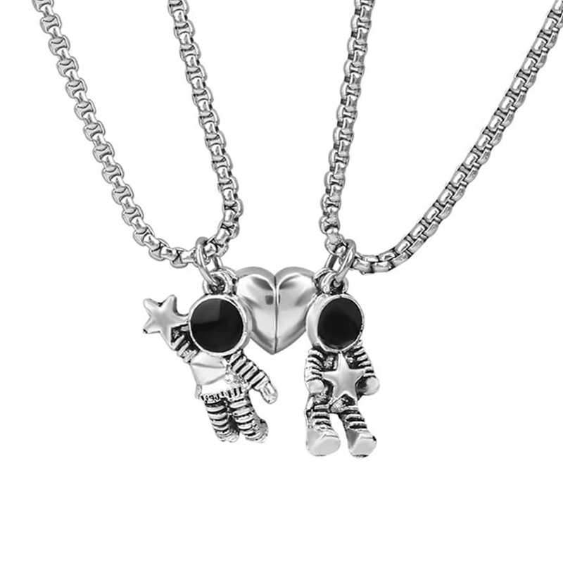 قلائد مطابقة مغناطيسية للأزواج - مراجعة Magnetic Couple Matching Necklaces وسعره