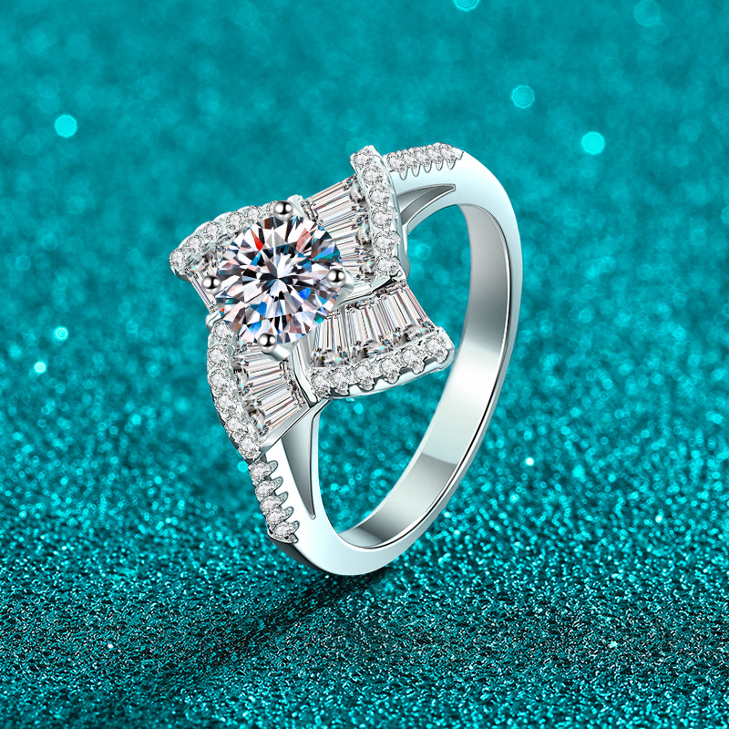 خواتم أبايسون من الموسانيت الل - مراجعة Moissanite Engagement Ring 1 Carat وسعره