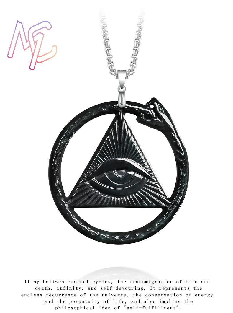 قلادة على شكل ثعبان من اليشم ا - مراجعة Necklaces وسعره