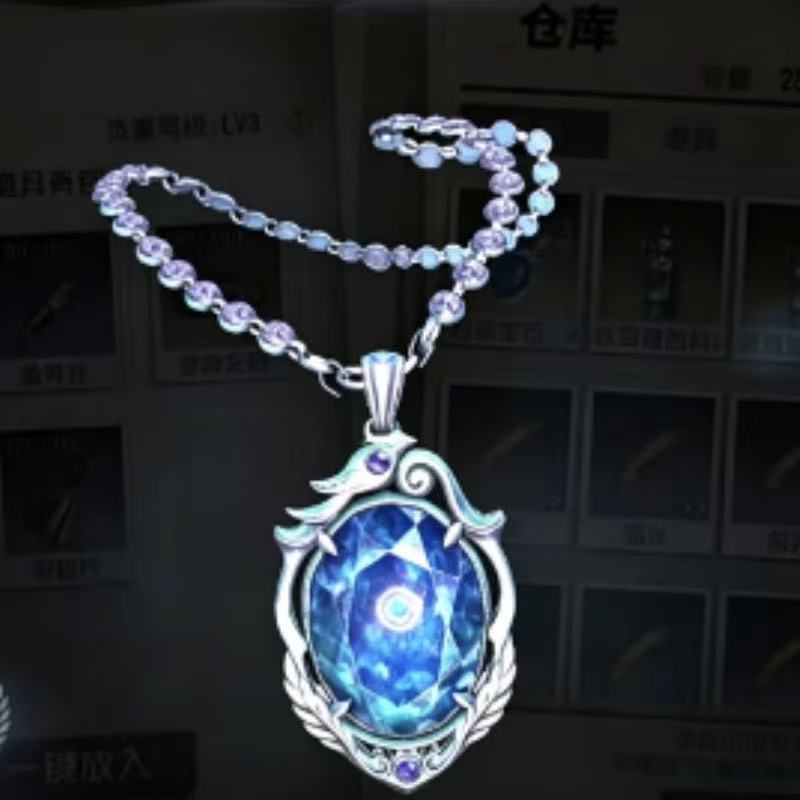 قلادة الياقوت الملعون من Ident - مراجعة Anime Pendant Necklace وسعره