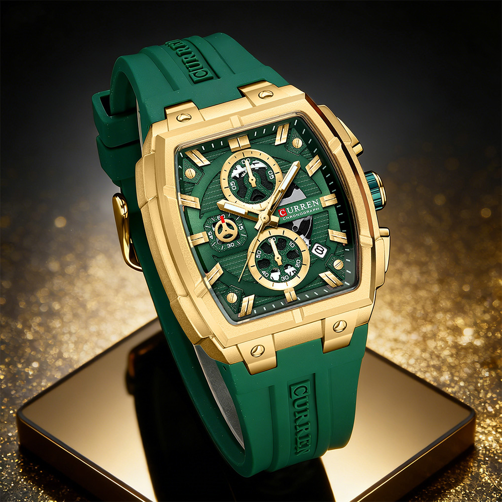 ساعة CURREN الفاخرة للرجال، سا - مراجعة Watch Accessories وسعره