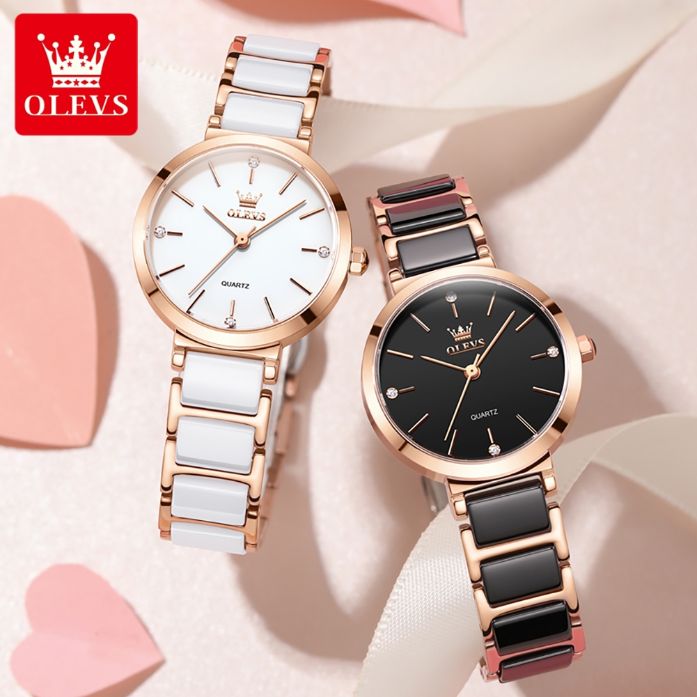 OLEVS ساعة نسائية 5877 ساعة كو - مراجعة Watch Accessories وسعره