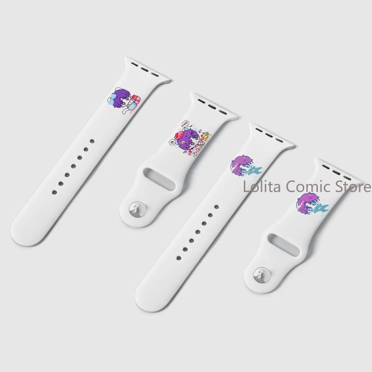 سوار ساعة بتصميم شخصيات أنمي ل - مراجعة Watch Accessories وسعره