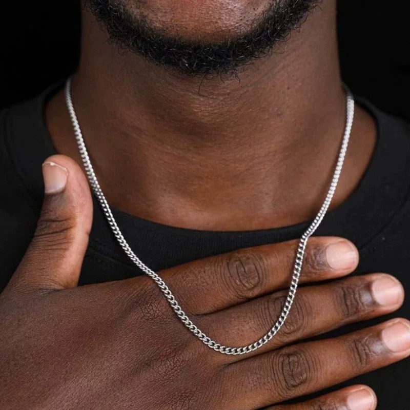 2 مللي متر الرجال الكوبية سلسل - مراجعة Cuban Link Chain 12Mm وسعره