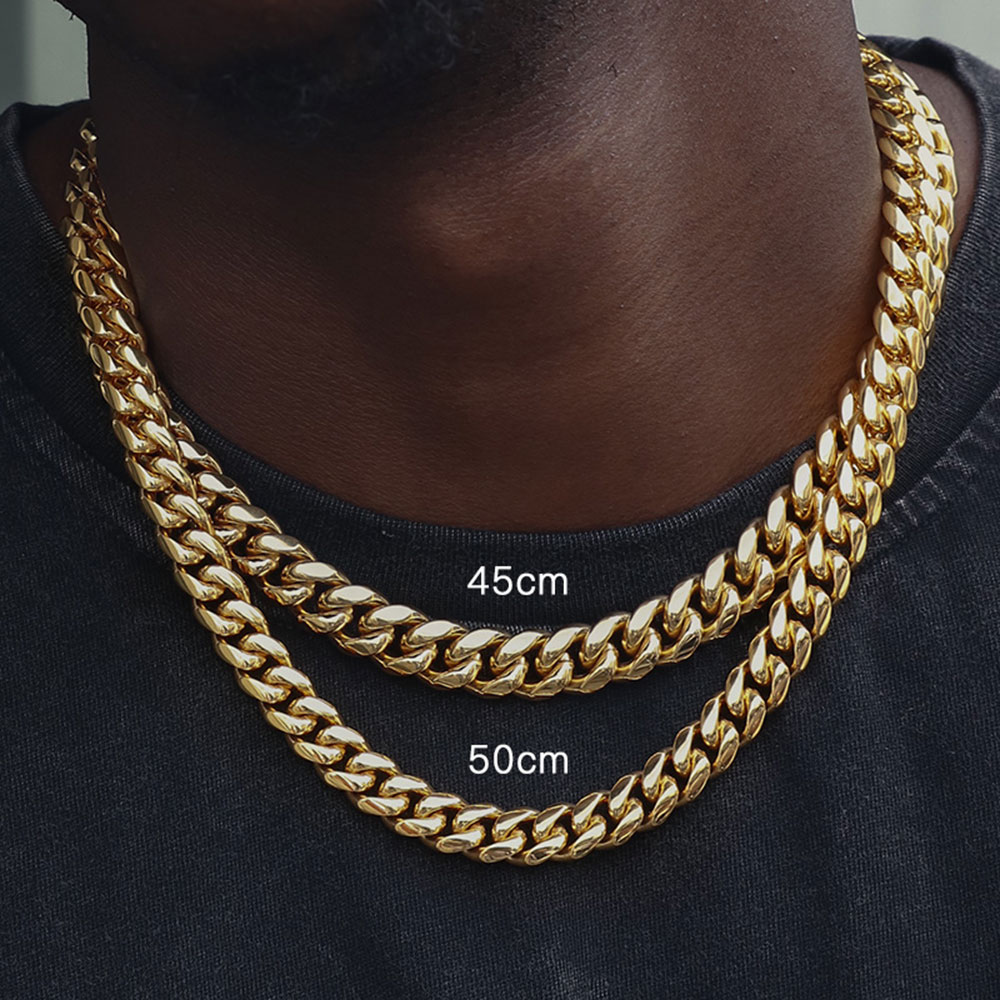6 مللي متر/8 مللي متر/10 مللي  - مراجعة Cuban Link Chain 12Mm وسعره