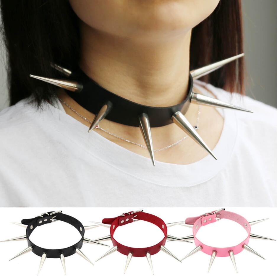 ايمو سبايك المختنق الشرير طوق  - مراجعة Goth Punk Spike Choker وسعره