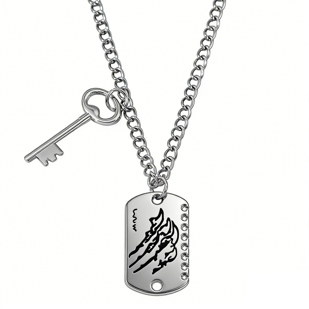 قلادة أزياء للأزواج بتصميم شخص - مراجعة Anime Pendant Necklace وسعره