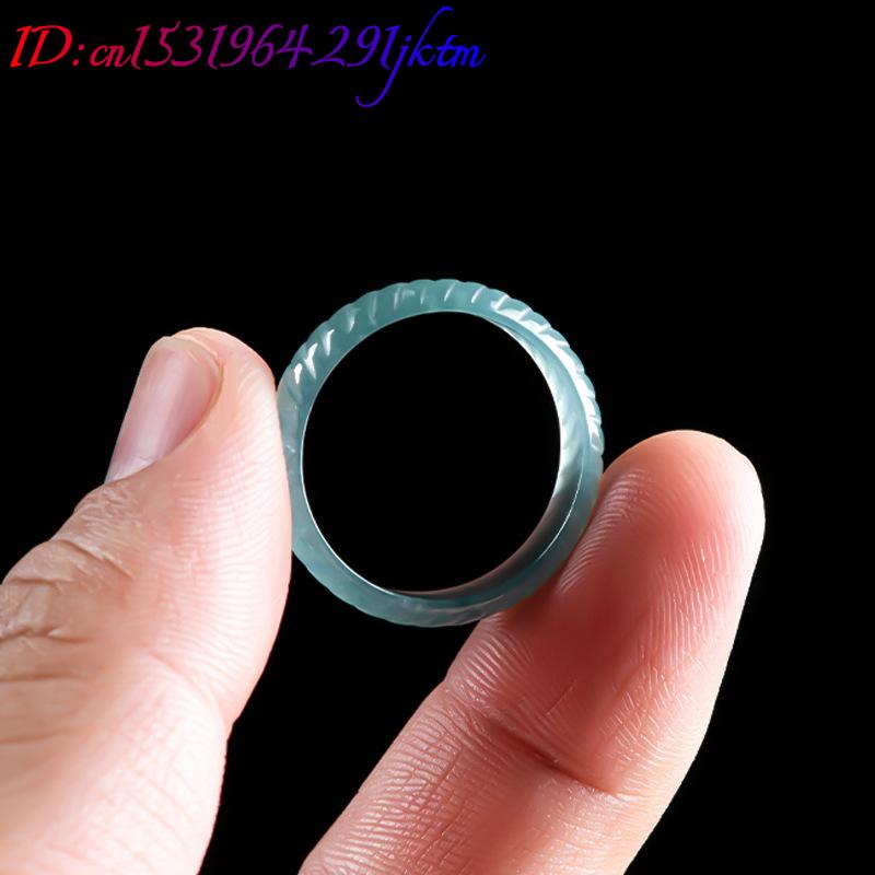خواتم اليشم البورمي الأزرق الأ - مراجعة Rings وسعره
