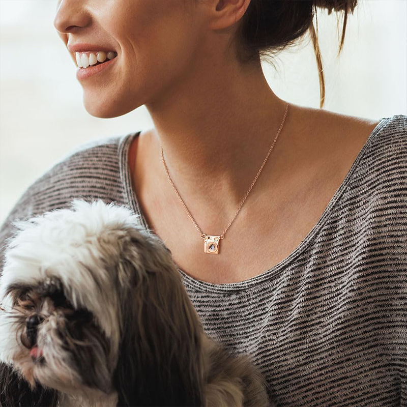 تخصيص صورة النحاس القلب قلادة  - مراجعة Heart Locket Necklace Photo وسعره