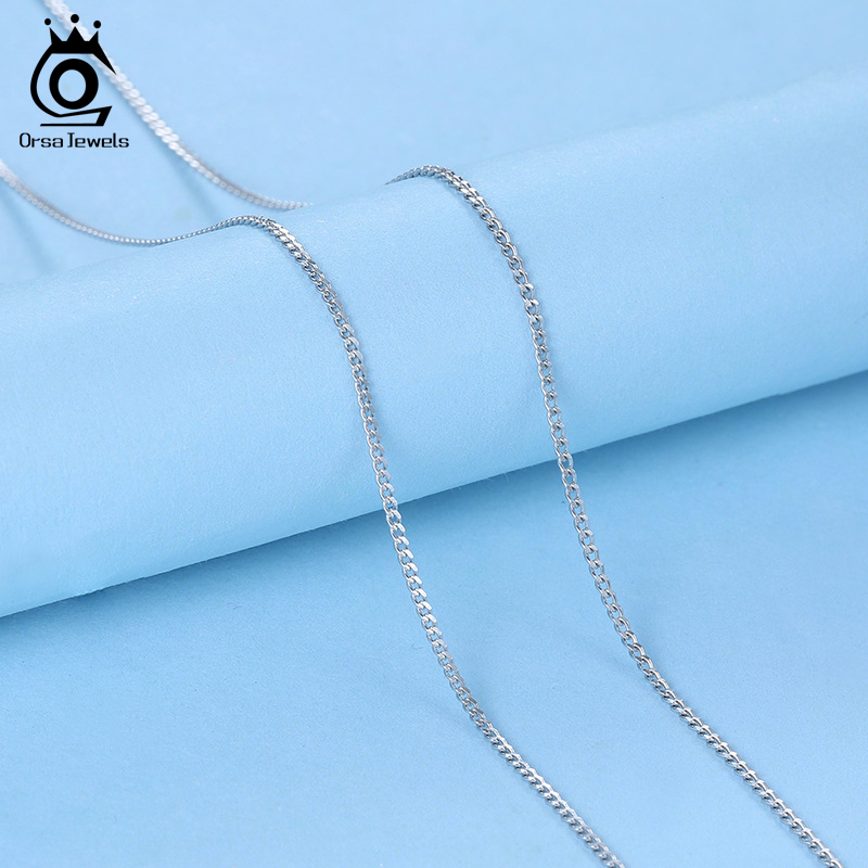 ORSA جواهر الإيطالية 925 فضة 1 - مراجعة 925 Sterling Silver Chain Necklace Men وسعره