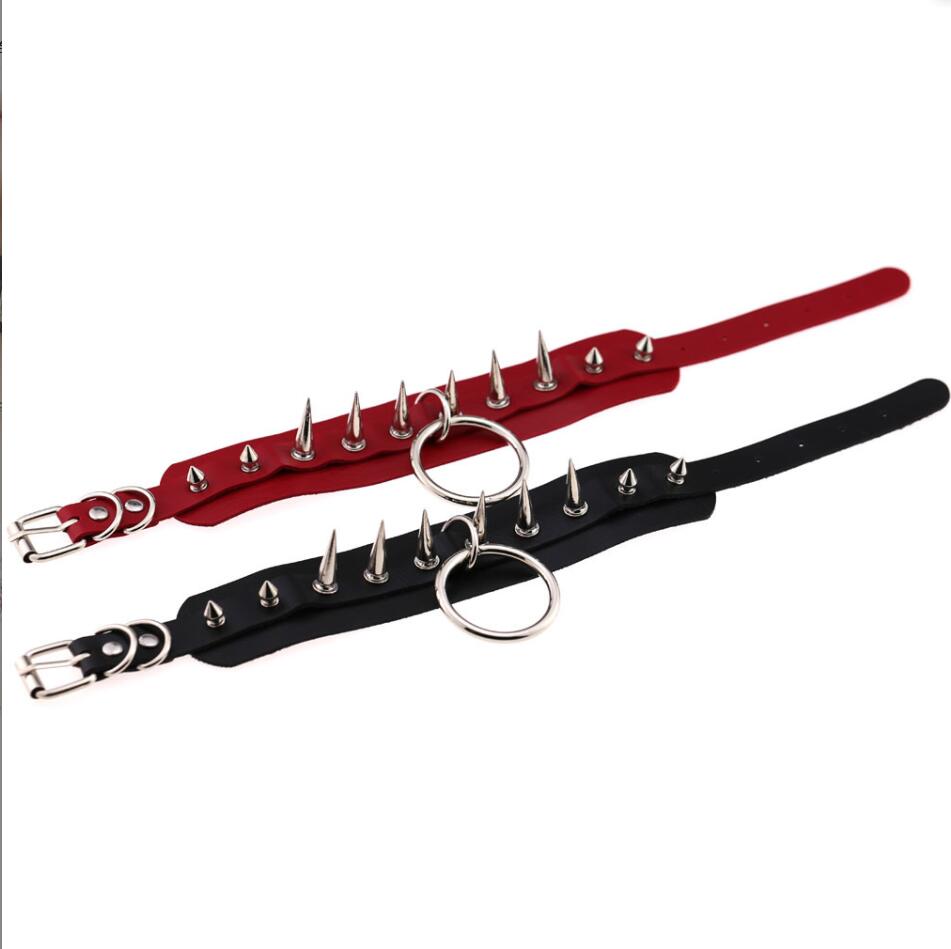 طويلة مدببة المختنق الشرير طوق - مراجعة Goth Punk Spike Choker وسعره