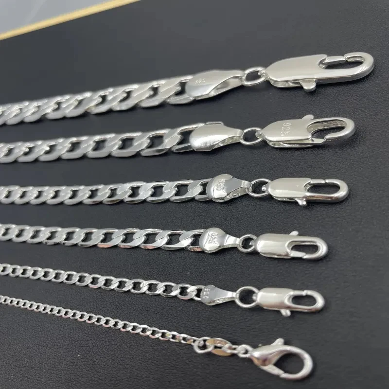 الرجال 925 الاسترليني قلادة فض - مراجعة Cuban Link Chain 12Mm وسعره