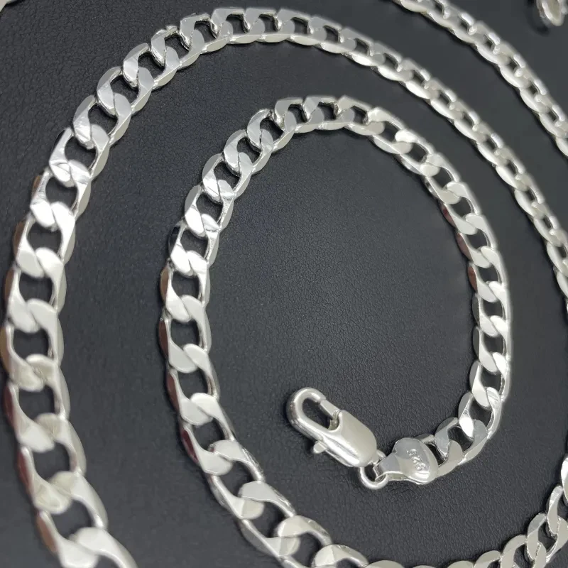 الرجال 925 الاسترليني قلادة فض - مراجعة Cuban Link Chain 12Mm وسعره