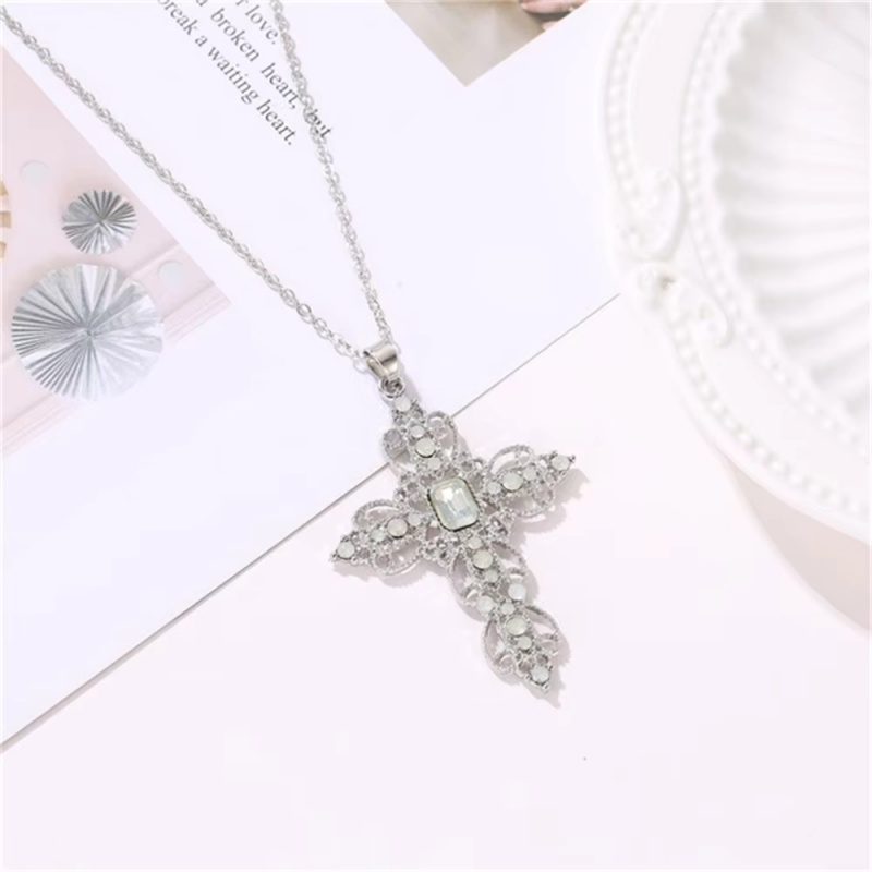طقم قلادة من قطعتين بتصميم Y2K - مراجعة Layered Pendant Necklace Aesthetic وسعره