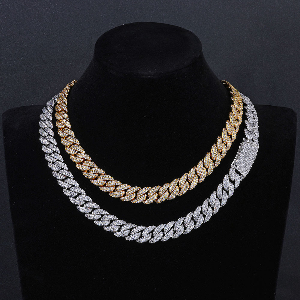 ESKEEM نمط جديد 13 مللي متر مث - مراجعة Cuban Link Chain 12Mm وسعره