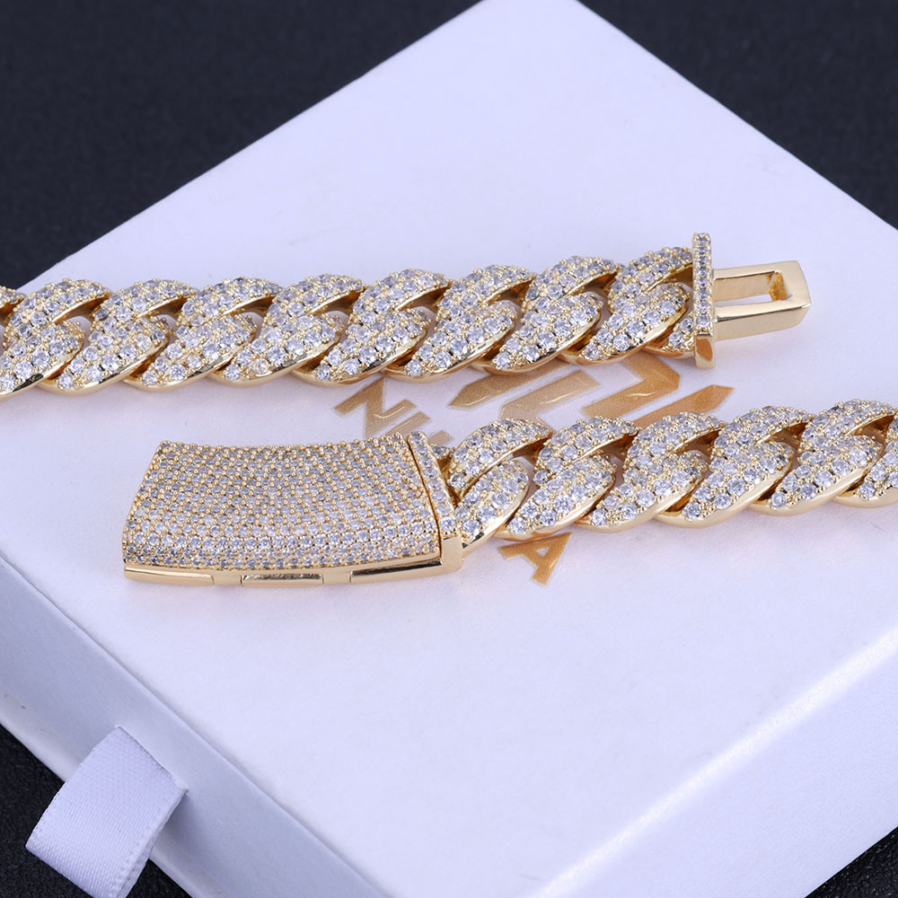 ESKEEM نمط جديد 13 مللي متر مث - مراجعة Cuban Link Chain 12Mm وسعره