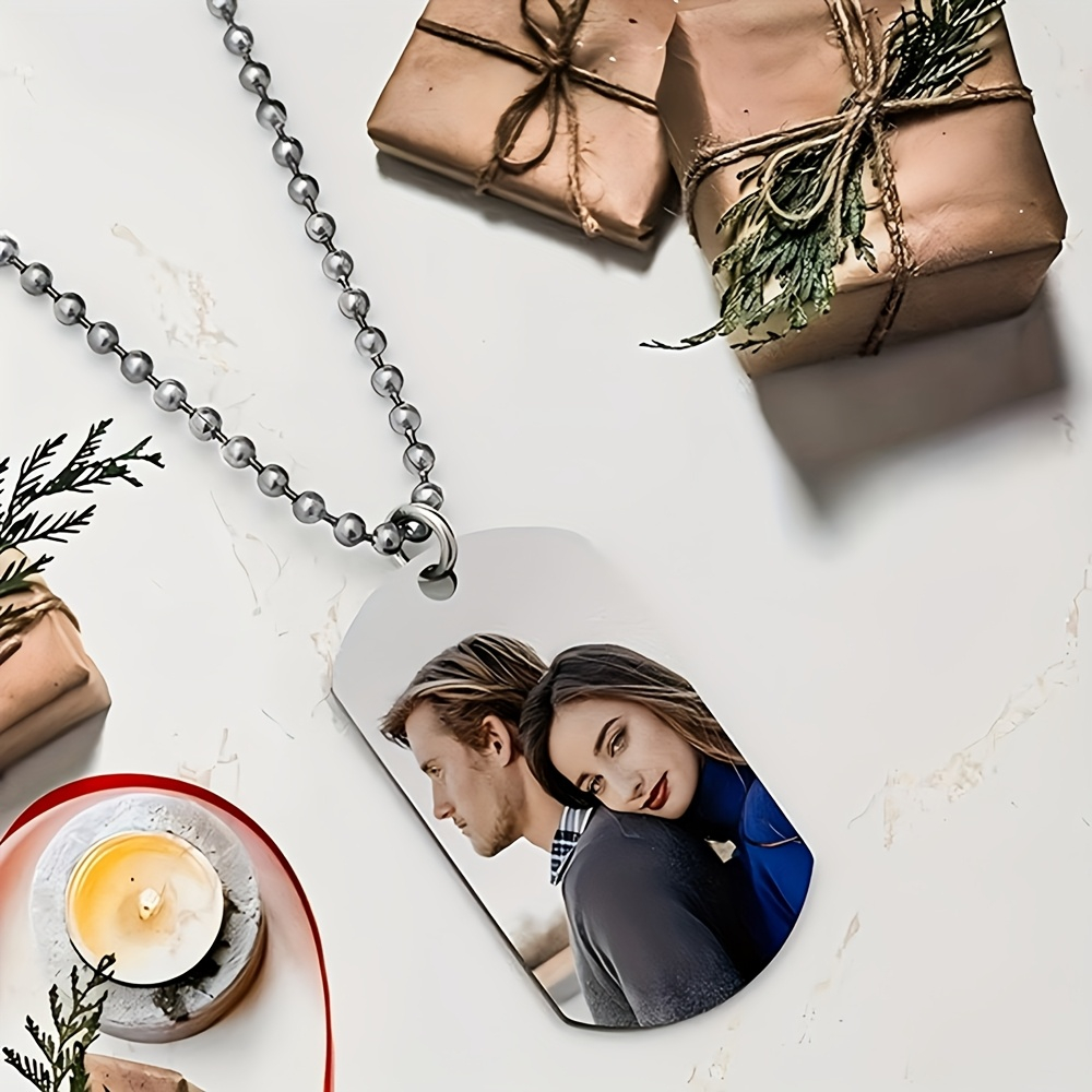 قلادة رجالية مخصصة حسب الطلب،  - مراجعة Custom Name Necklace Stainless Steel وسعره