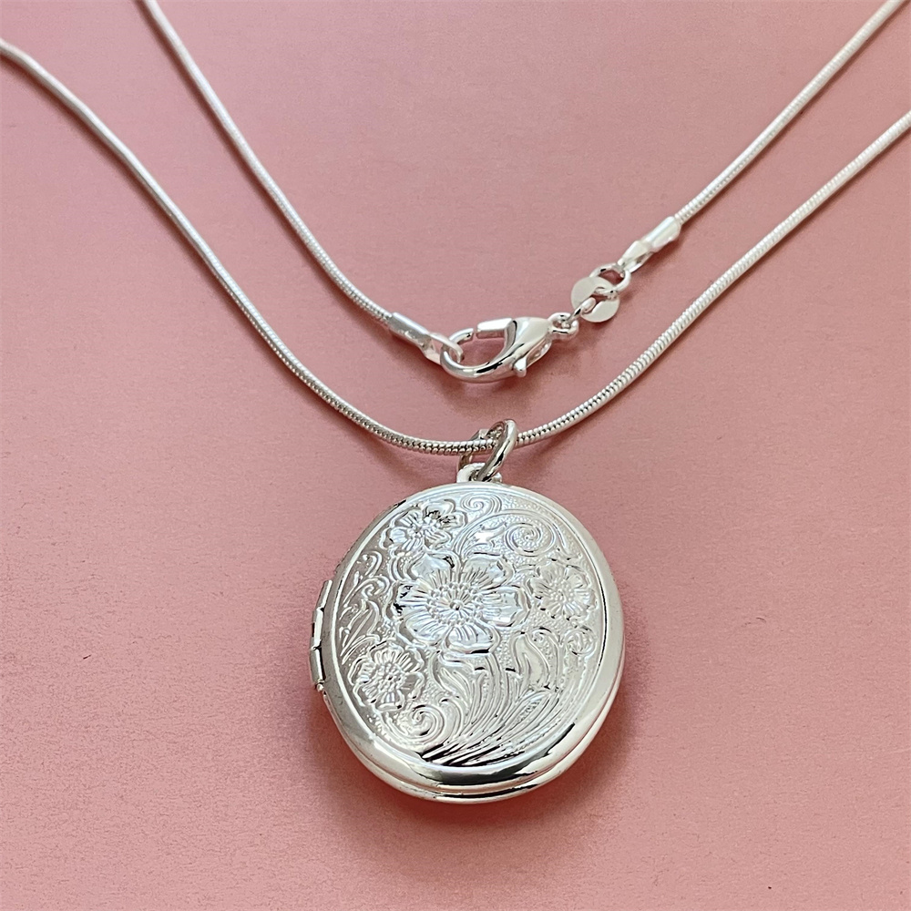 قلادة على شكل ثعبان من الفضة ع - مراجعة 925 Sterling Silver Chain Necklace Men وسعره