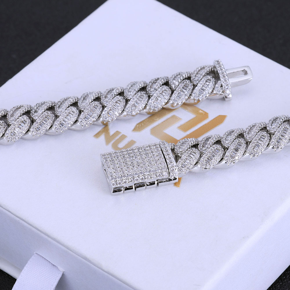 قلادة ربط NUOYA-Cuban للرجال ، - مراجعة Cuban Link Chain 12Mm وسعره
