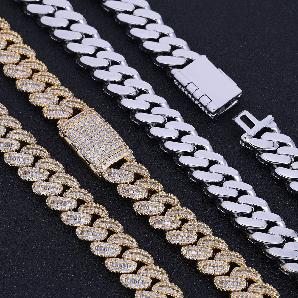 قلادة ربط NUOYA-Cuban للرجال ، - مراجعة Cuban Link Chain 12Mm وسعره